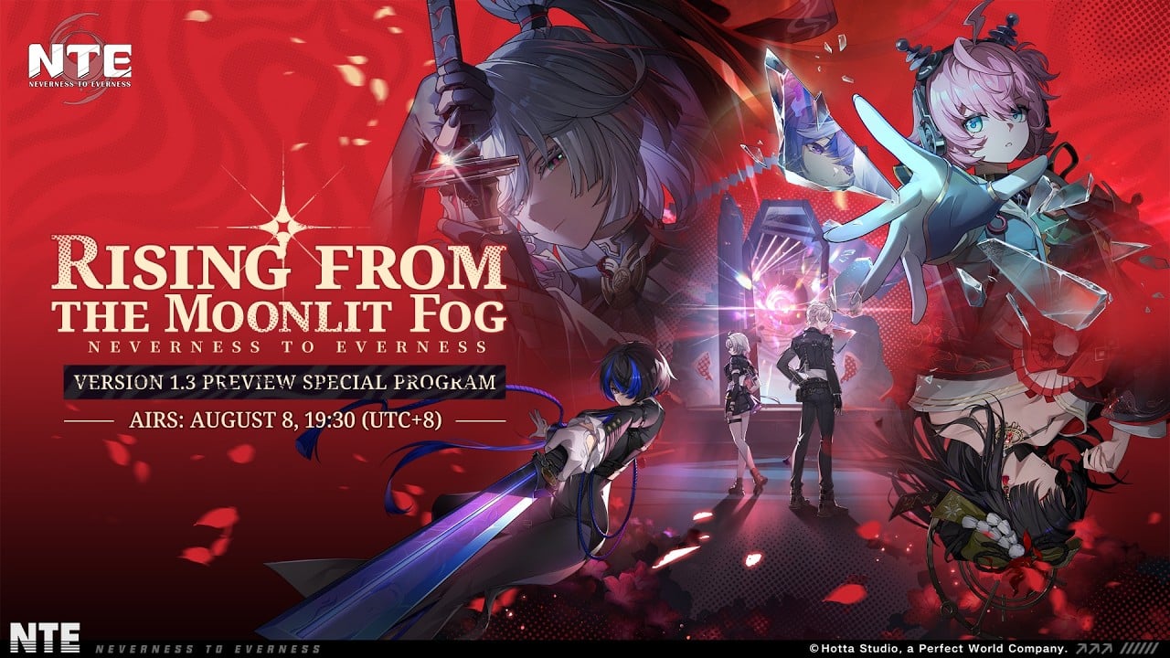 L'aggiornamento alla versione 1.3 di Neverness to Everness "Rising from the Moonlight Fog" verrà lanciato il 19 agosto