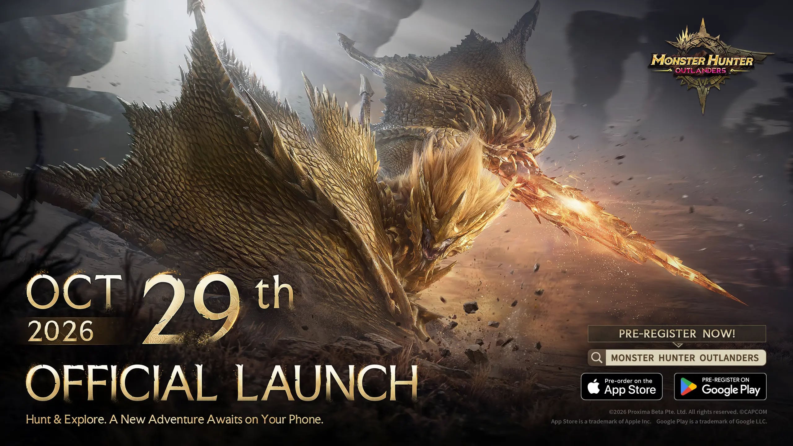 Monster Hunter Outlanders verrà lanciato il 29 ottobre