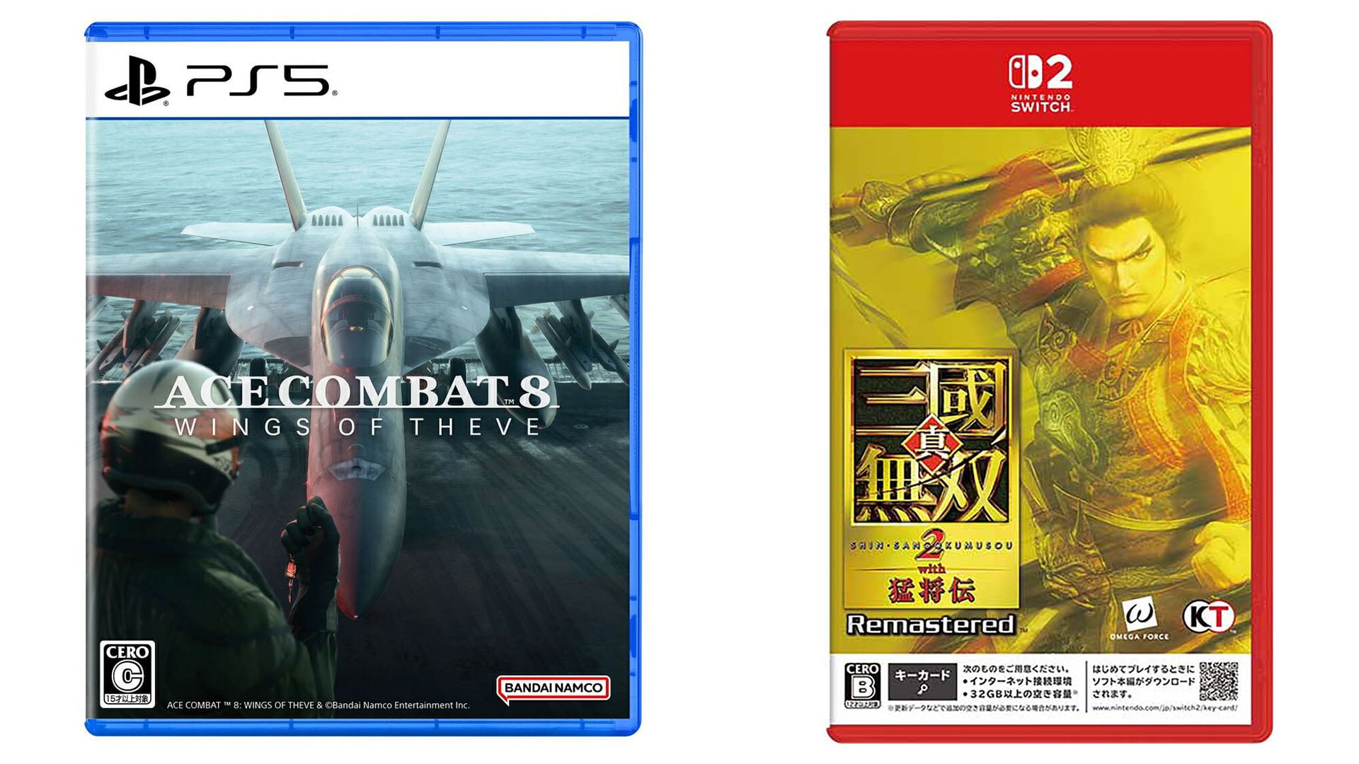 Uscite di giochi giapponesi di questa settimana: Ace Combat 8: Wings of Theve, Dynasty Warriors 3: Complete Edition Remastered e altro ancora