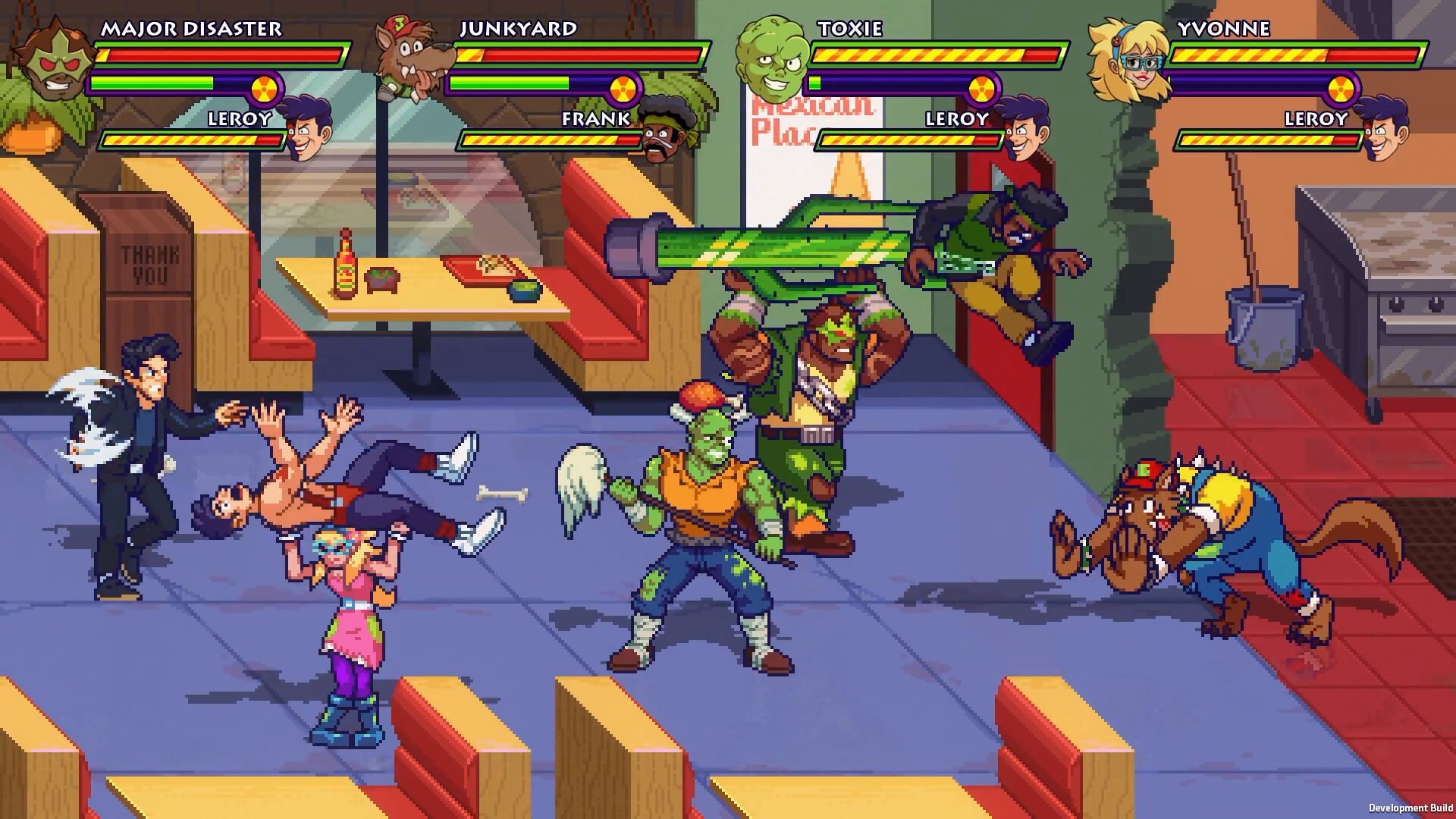 Trailer del "Gameplay" di Toxic Crusaders