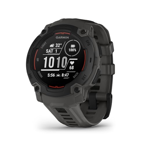 Garmin Instinct® E, smartwatch GPS robusto, 45 mm, antracite | Design robusto...