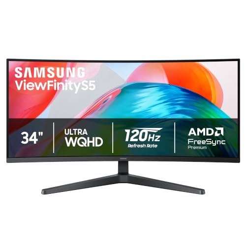 Monitor curvo Samsung ViewFinity S5 120Hz
