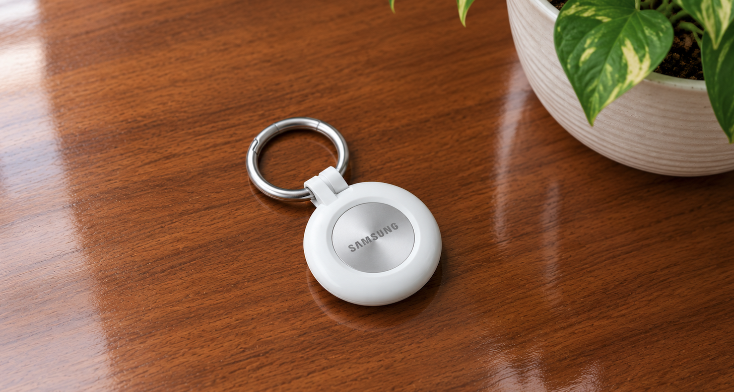 Il nuovo Galaxy SmartTag 3 di Samsung è più piccolo, più leggero e ora funziona con gli iPhone