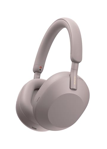 Sony WH-1000XM5 Cuffie wireless premium con cancellazione del rumore, rosa fumoso