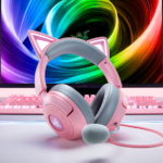 Le nuove cuffie Razer sono dotate di orecchie di gatto meccaniche e illuminazione RGB